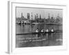 Great Britain, Gold Medallists in the Coxless Fours at the 1932 Los Angeles Olympic Games-German photographer-Framed Photographic Print