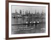 Great Britain, Gold Medallists in the Coxless Fours at the 1932 Los Angeles Olympic Games-German photographer-Framed Photographic Print