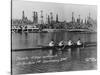 Great Britain, Gold Medallists in the Coxless Fours at the 1932 Los Angeles Olympic Games-German photographer-Stretched Canvas