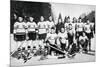 Great Britain Ice Hockey Team, Winter Olympic Games, Garmisch-Partenkirchen, Germany, 1936-null-Mounted Giclee Print