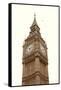 Great Britain, London, Big Ben, tower, landmark, town-Nora Frei-Framed Stretched Canvas