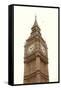 Great Britain, London, Big Ben, tower, landmark, town-Nora Frei-Framed Stretched Canvas