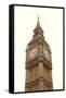 Great Britain, London, Big Ben, tower, landmark, town-Nora Frei-Framed Stretched Canvas