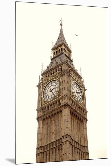 Great Britain, London, Big Ben, tower, landmark, town-Nora Frei-Mounted Premium Photographic Print