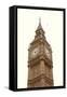 Great Britain, London, Big Ben, tower, landmark, town-Nora Frei-Framed Stretched Canvas