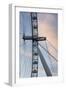 Great Britain, London. Close-up of London Eye Ferris Wheel-Bill Young-Framed Photographic Print