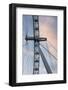 Great Britain, London. Close-up of London Eye Ferris Wheel-Bill Young-Framed Photographic Print