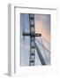 Great Britain, London. Close-up of London Eye Ferris Wheel-Bill Young-Framed Photographic Print