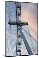 Great Britain, London. Close-up of London Eye Ferris Wheel-Bill Young-Mounted Photographic Print