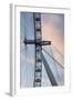 Great Britain, London. Close-up of London Eye Ferris Wheel-Bill Young-Framed Photographic Print