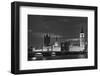 Great Britain, London. Dusk on Big Ben and the Houses of Parliament-Dennis Flaherty-Framed Photographic Print