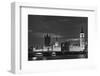 Great Britain, London. Dusk on Big Ben and the Houses of Parliament-Dennis Flaherty-Framed Photographic Print