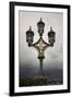 Great Britain, London, heaven, lantern, the Thames, bridge-Nora Frei-Framed Photographic Print