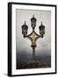 Great Britain, London, heaven, lantern, the Thames, bridge-Nora Frei-Framed Photographic Print