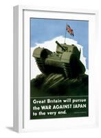 Great Britain Pursues the War with Japan-null-Framed Art Print