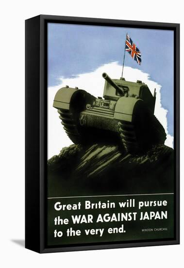 Great Britain Pursues the War with Japan-null-Framed Stretched Canvas