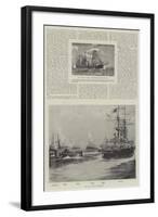 Great Britain's Naval Preparations-null-Framed Giclee Print