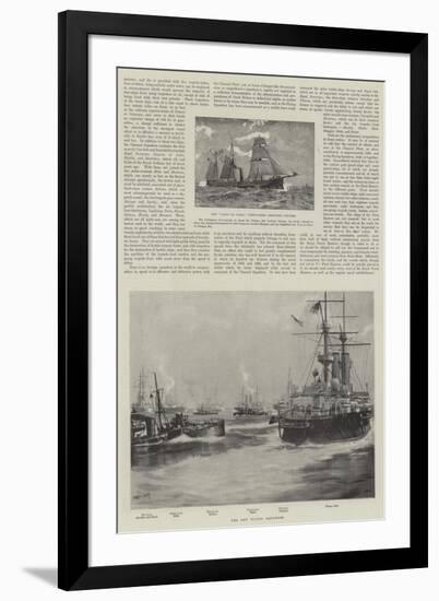 Great Britain's Naval Preparations-null-Framed Giclee Print