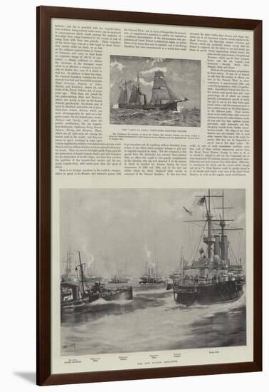 Great Britain's Naval Preparations-null-Framed Giclee Print