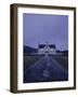 Great Britain, Scotland, Country House, Windows, Illumination, Evening-Thonig-Framed Photographic Print