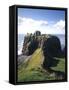 Great Britain, Scotland, East Coast, Grampian, Dunnottar Castle-Thonig-Framed Stretched Canvas