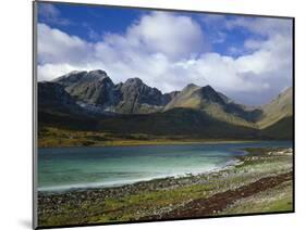 Great Britain, Scotland, Island Skye, Loch Slapin, Black Cuillins-Thonig-Mounted Photographic Print