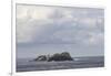 Great Britain, Scotland, Shetland, Unst, Out Stack, lighthouse-olbor-Framed Photographic Print