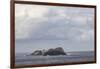 Great Britain, Scotland, Shetland, Unst, Out Stack, lighthouse-olbor-Framed Photographic Print