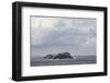 Great Britain, Scotland, Shetland, Unst, Out Stack, lighthouse-olbor-Framed Photographic Print