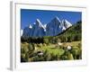 Great Britain, Scotland, Strathclyde, Loch Linnhe, Castle Stalker, Evening Mood-Thonig-Framed Photographic Print