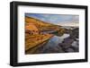 Great Britain, Scotland, Tarbat Ness, Lighthouse, Sea, Rock, Dusk-Rainer Mirau-Framed Photographic Print