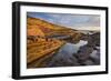 Great Britain, Scotland, Tarbat Ness, Lighthouse, Sea, Rock, Dusk-Rainer Mirau-Framed Photographic Print