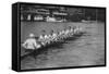 Great Britain, Silver Medallists in the Eights at the 1928 Amsterdam Olympi-Bushells of Henley-Framed Stretched Canvas