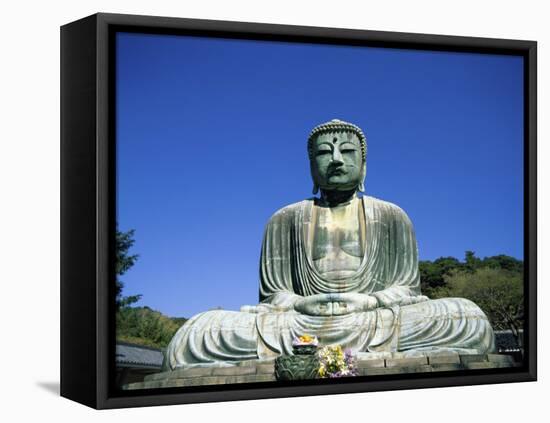 Great Buddha (Daibutsu) Kamakura Japan-null-Framed Stretched Canvas