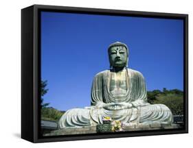 Great Buddha (Daibutsu) Kamakura Japan-null-Framed Stretched Canvas
