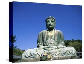 Great Buddha (Daibutsu) Kamakura Japan-null-Stretched Canvas