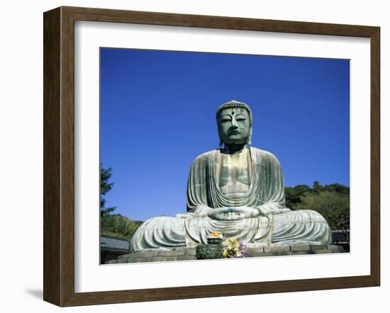 Great Buddha (Daibutsu) Kamakura Japan-null-Framed Photographic Print