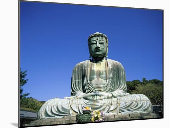 Great Buddha (Daibutsu) Kamakura Japan-null-Mounted Photographic Print