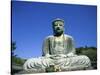 Great Buddha (Daibutsu) Kamakura Japan-null-Stretched Canvas