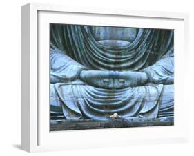 Great Buddha Detail, Kotokuji Temple, Kamakura, Japan-Rob Tilley-Framed Photographic Print