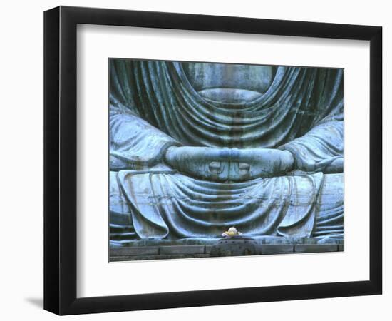 Great Buddha Detail, Kotokuji Temple, Kamakura, Japan-Rob Tilley-Framed Photographic Print