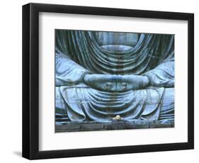 Great Buddha Detail, Kotokuji Temple, Kamakura, Japan-Rob Tilley-Framed Photographic Print