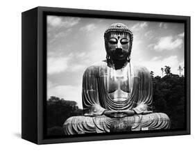 Great Buddha of Kamakura-null-Framed Stretched Canvas