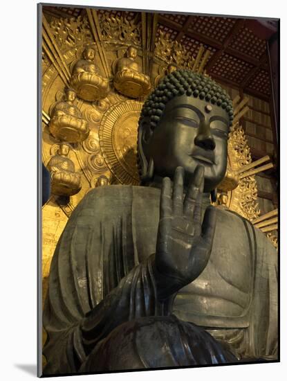 Great Buddha Statue in Todaiji Temple, Nara Prefecture, Japan-null-Mounted Photographic Print