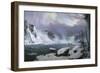 Great Cataract at Niagara-Hippolyte Victor Valentin Sebron-Framed Giclee Print