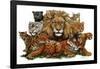 Great Cats-Peter Kull-Framed Poster