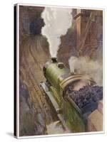 Great Central Express-H.r. Millar-Stretched Canvas