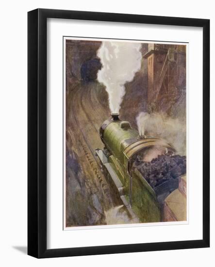 Great Central Express-H.r. Millar-Framed Art Print