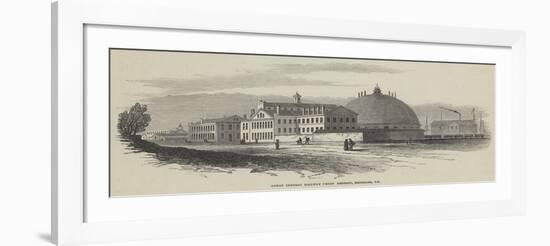 Great Central Railway Depot Detroit, Michigan, Us-null-Framed Giclee Print