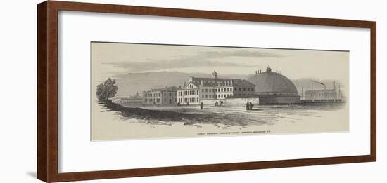 Great Central Railway Depot Detroit, Michigan, Us-null-Framed Giclee Print